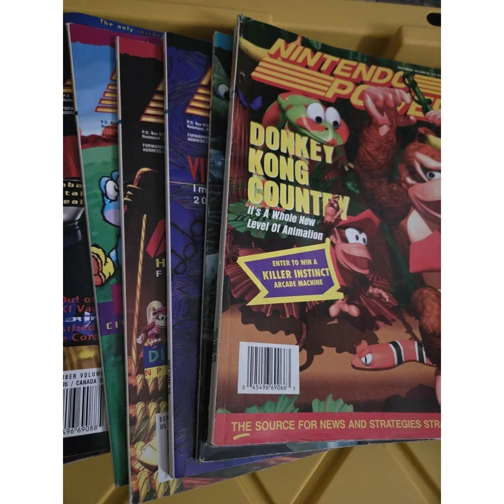 Nintendo Power Magazine Lot Volumes: 66, 73 to 91, 93 and 94, (17 Total)